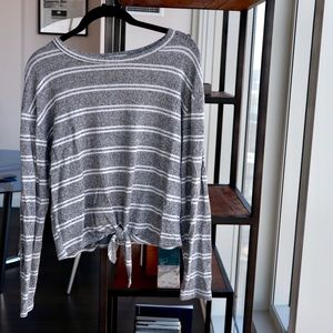 Caution To The Wind Long Sleeve Sweater small